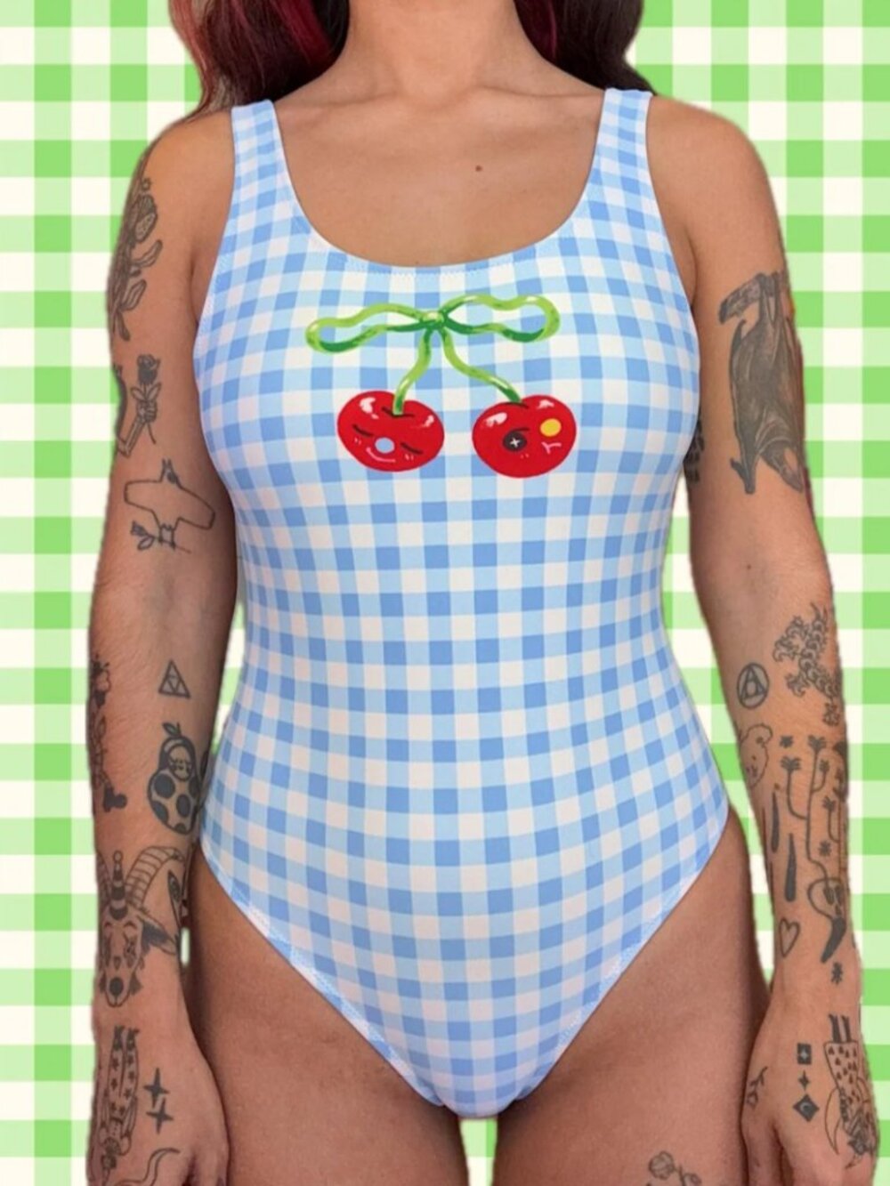 SoLazo "Beach Picnic" One Piece Swim Suit 3X